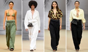 Four models in summer wear