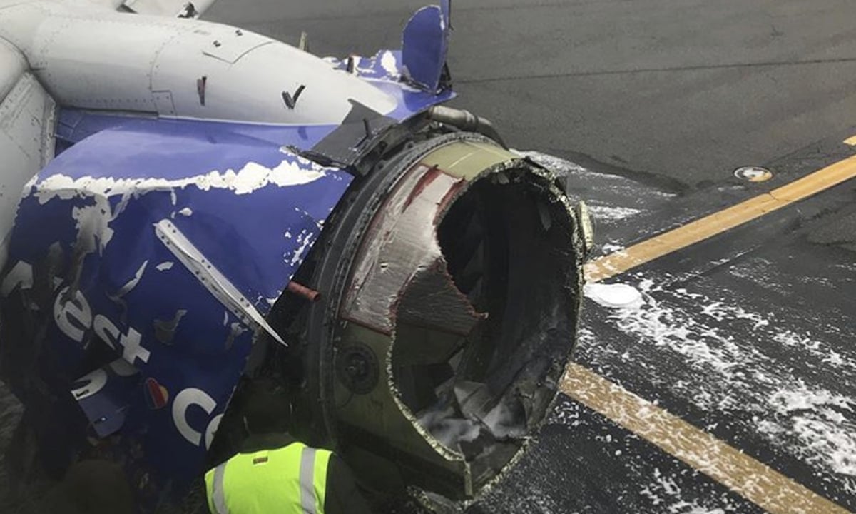 Southwest passenger dies after being partially sucked out of window | Air transport | The Guardian