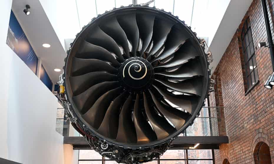 Spin cycle … the Rolls-Royce Trent 1000 Engine at the Museum of Making.
