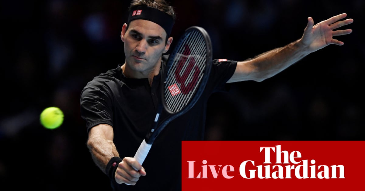Stefanos Tsitsipas v Roger Federer: ATP Finals semi-final – live!
