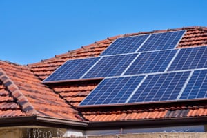 Rooftop solar panels