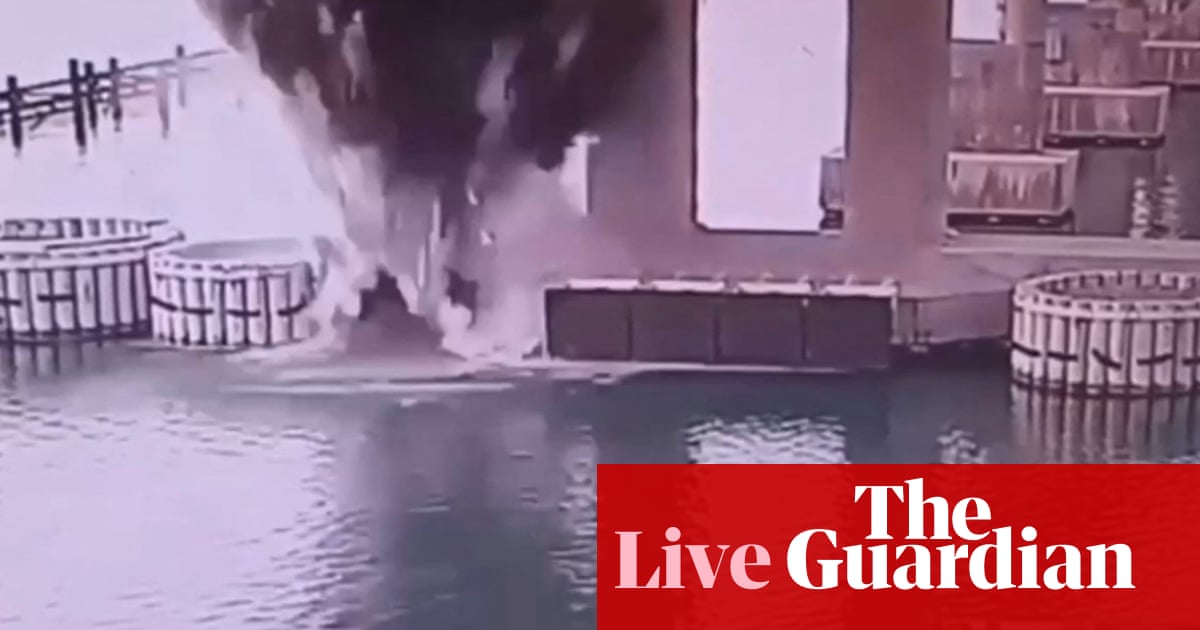 Ukraine hits Crimea bridge with underwater explosives  Europe live