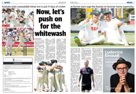 The West Australian pages 6 and 7