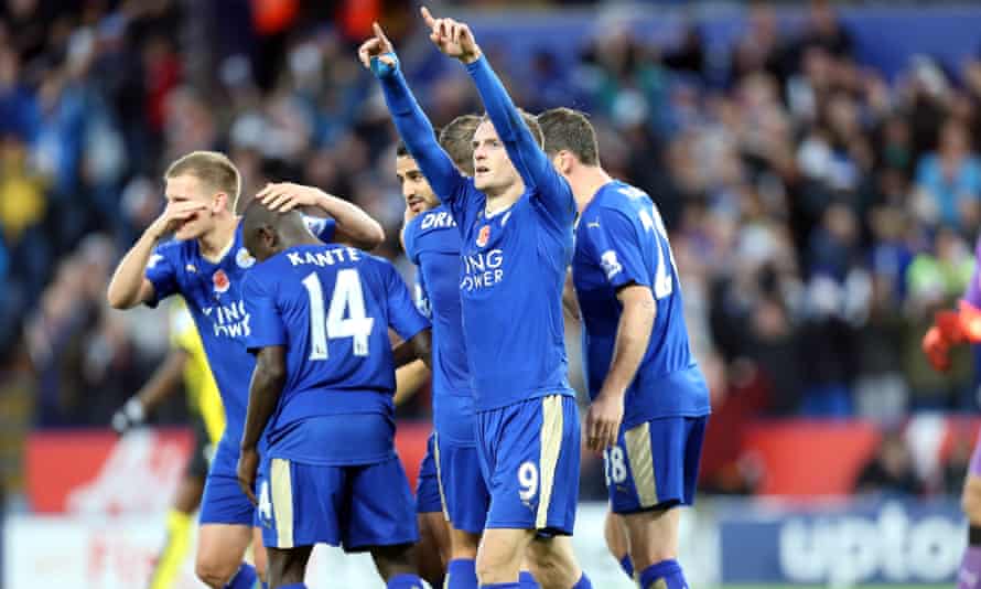 Claudio Ranieri Praises Riyad Mahrez For Gifting Jamie Vardy Record Chance Leicester City The Guardian Claudio Ranieri Praises Riyad Mahrez For Gifting Jamie Vardy Record Chance Leicester City The Guardian
