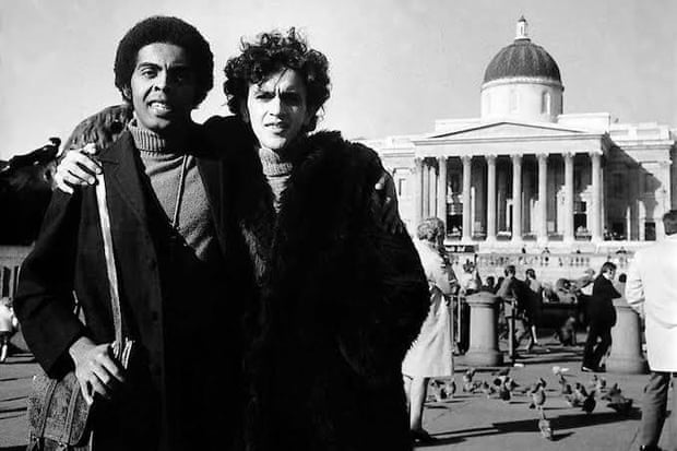 ‘Fond memories’ … Gilberto Gil and Caetano Veloso during their exile in London.