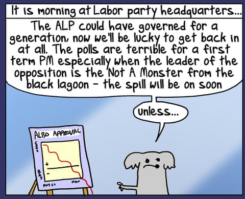 First Dog on the Moon (7/10): Save Albo, panel 2
