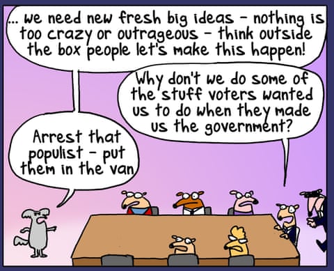 First Dog on the Moon (7/10): Save Albo, panel 3