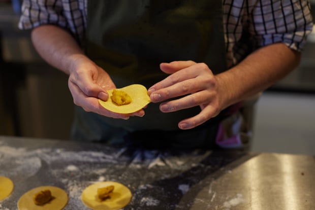 ‘I was so much happier outside London’: how top chefs found heaven in the West Country 3 Nicholas Balfe at Holm restaurant in South Petherton.