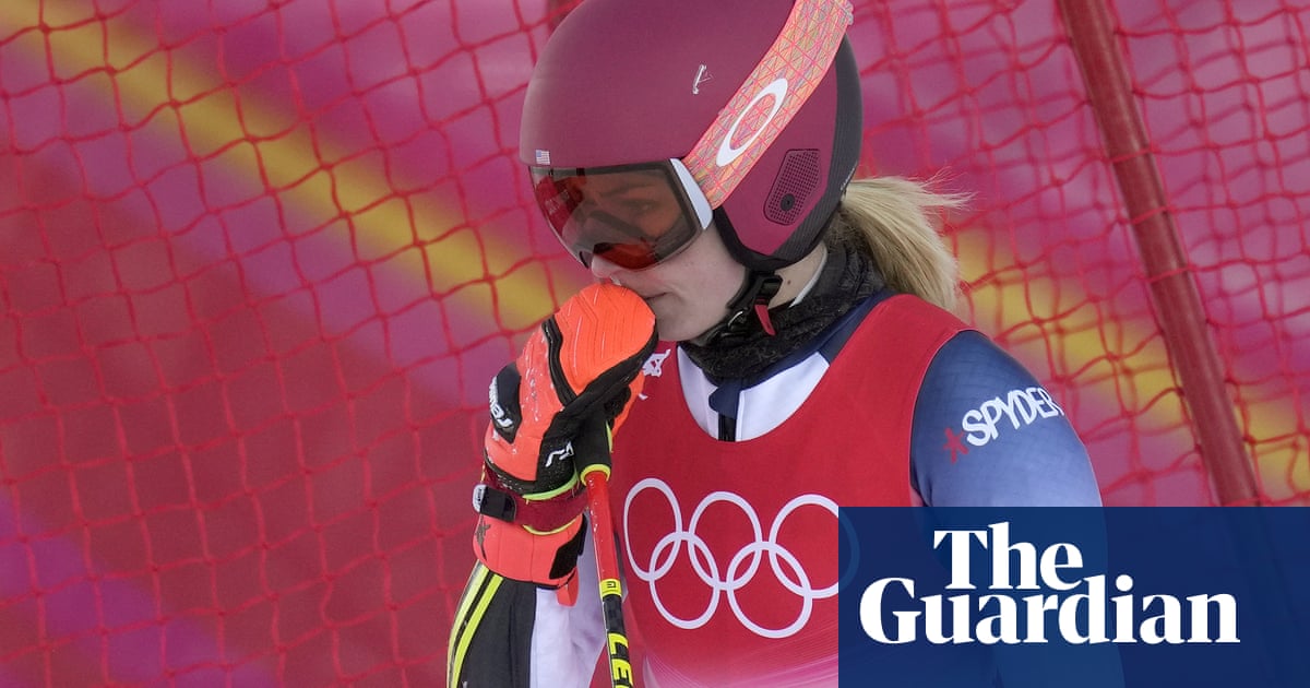 Shiffrin’s early exit paves way for Hector to take Olympic giant slalom crown
