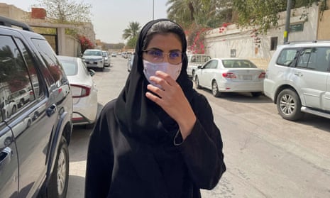 Women’s rights activist Loujain al-Hathloul in Riyadh, Saudi Arabia, 2021. 