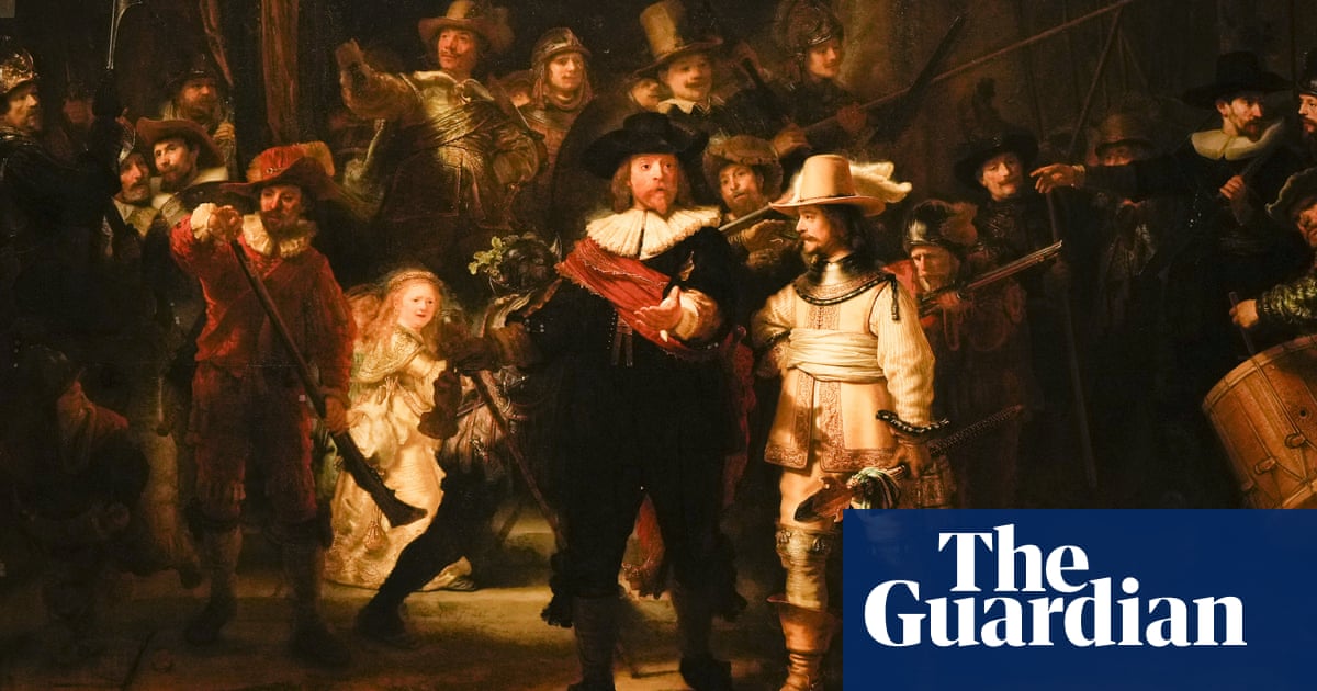 Hidden sketch revealed beneath Rembrandt’s The Night Watch