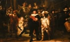 Hidden sketch revealed beneath Rembrandt's The Night Watch