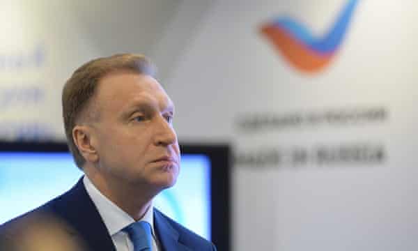 Igor Shuvalov, former deputy prime minister of Russia.