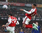 Arsenal 2-0 Everton, Coventry 0-1 Fulham: football clockwatch – as it happened