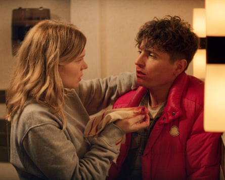 Lea Seydoux and Raphaël Quenard in The Second Act.