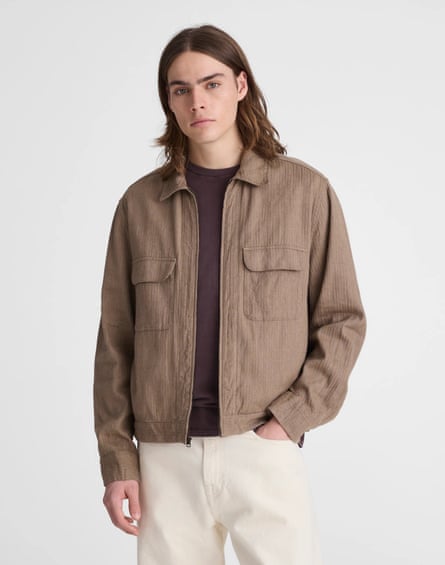 Madewell Linen Zip-front Jacket product photo