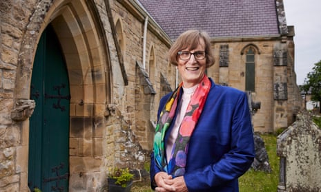 Rev Diana Johnson at St James’s church in Riding Mill, Northumberland.