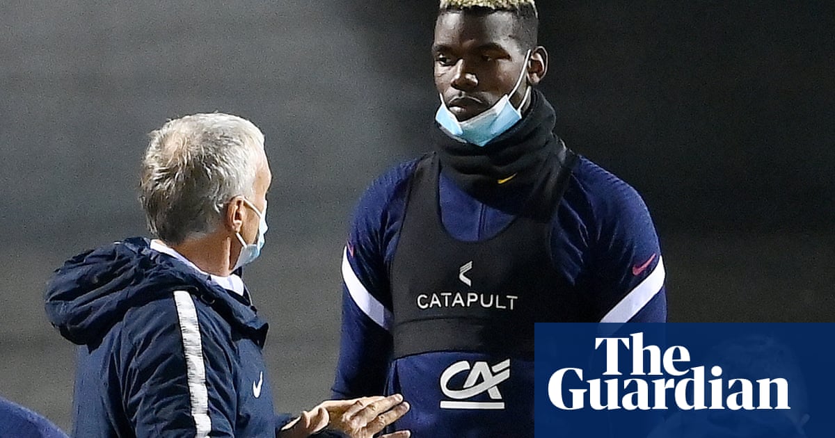 Paul Pogba cannot be happy at Manchester United, says Deschamps