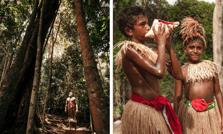 Pamagirri Aboriginal Experience; Strait Experience children