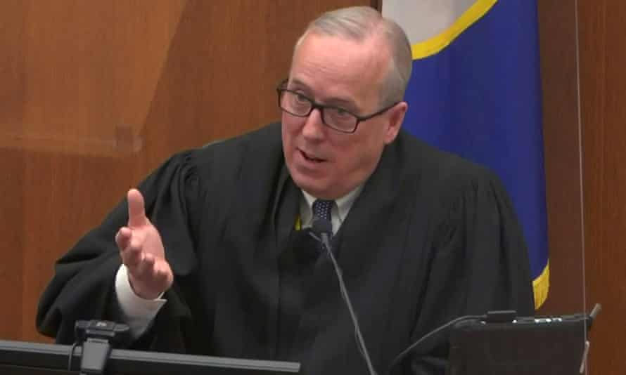 Hennepin County District Judge Peter Cahill  presides over the Derek Chauvin trial.