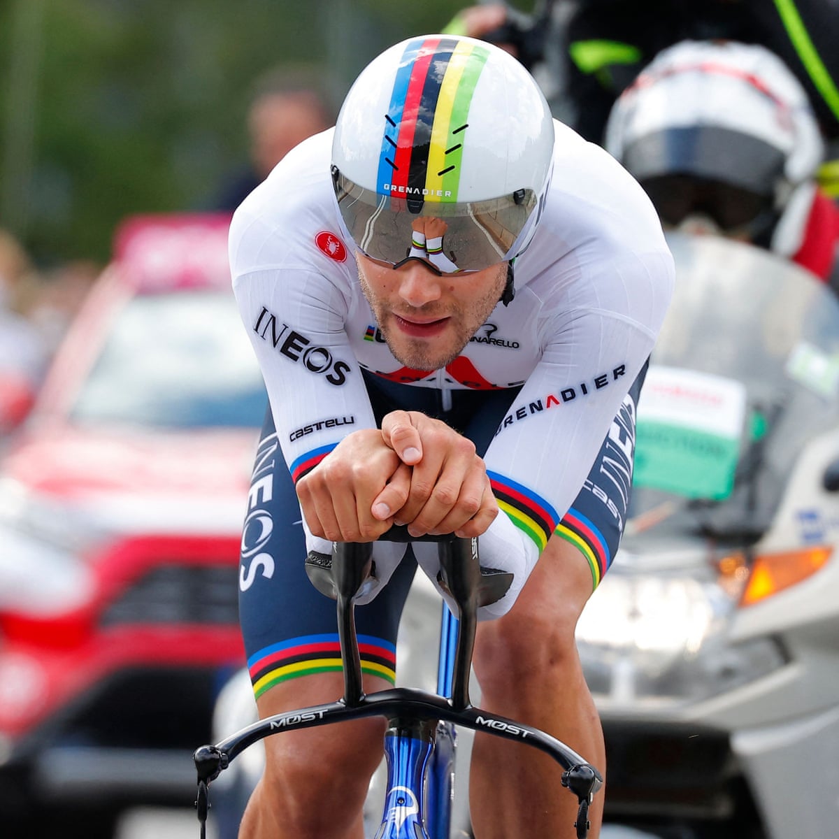 Filippo Ganna Wins Stage One Time Trial At Giro D Italia For Ineos Grenadiers Giro D Italia The Guardian