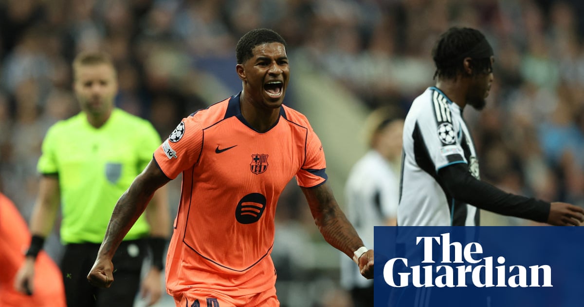 Rashford’s double silences Newcastle’s party and eases Barcelona to victory