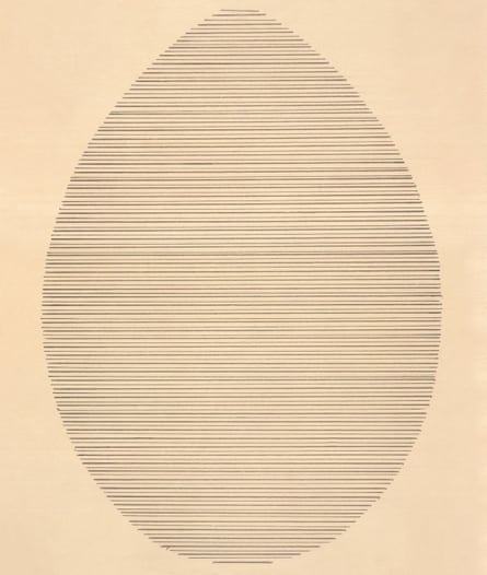 Agnes Martin, The Egg, 1963. ‘There’s something so spiritual about it.’