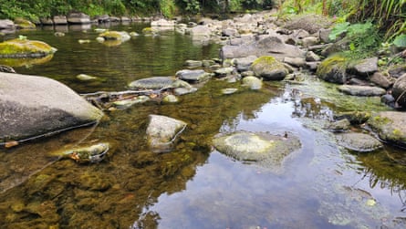 A shrunken River East Allen.