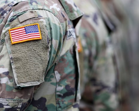 US military members in uniform