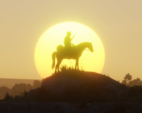 Smouldering revenge trauma in a beautiful landscape … Red Dead Redemption 2.