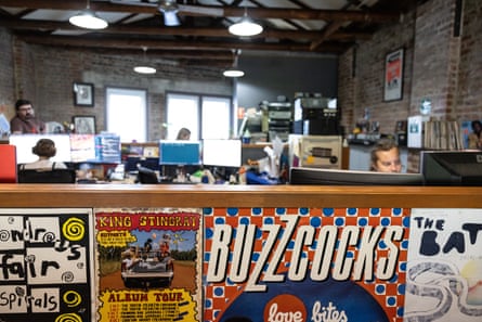 Volunteers staff the country’s oldest community radio station.