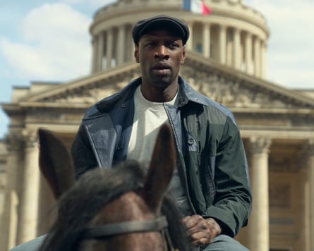 Assane Diop (Omar Sy) must track down an imposter in Lupin.
