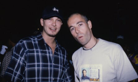 Genre defining … with Beastie Boys’ Adam Yauch.