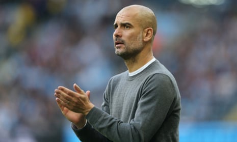 The Manchester City manager Pep Guardiola said: ‘Last season we had that feeling we weren’t going to score but now we’ve got it.’