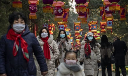 People took no chances in Beijing after new year celebrations were cancelled in January.
