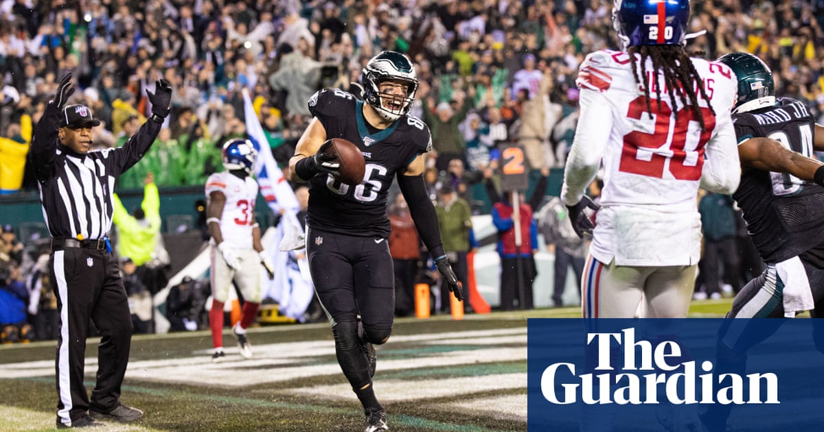 Philadelphia Eagles escape Giants in overtime to lead NFC East on 6-7