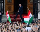 Rhythm nation: politician’s viral dance moves mark new, optimistic era for Hungary