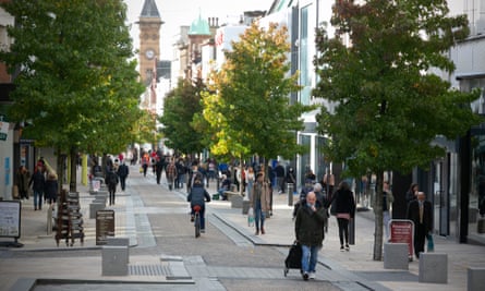Preston city centre.