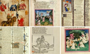Medieval literature, digitised for the British Library project.