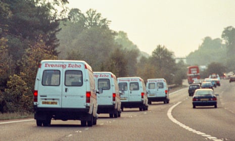 The A3, Ripley, Surrey September 1990