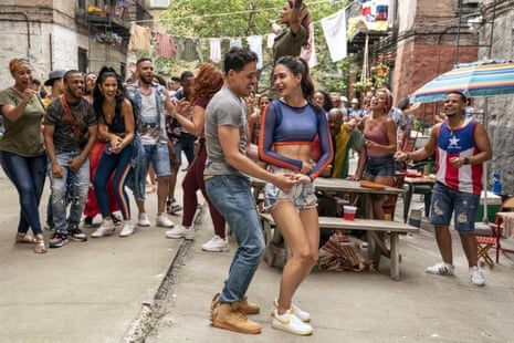 In the Heights … like a feature-length version of that moment in Fame when the kids start dancing and singing outside New York’s High School of Performing Arts.