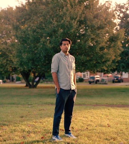 Amit Katwala standing in a park