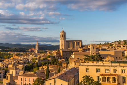 The Cathedral of Saint Mary in Girona, Catalonia, Spain
