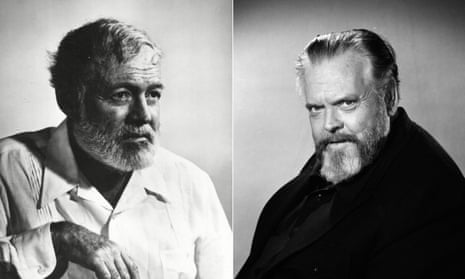 Ernest Hemingway and Orson Welles were supposedly great friends, but a 1973 script casts doubt on that.
