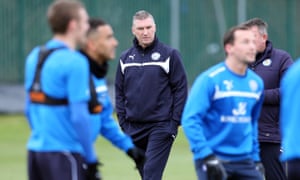 Nigel Pearson avoided relegation with Leicester City after a battle in 2014/15.