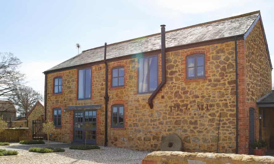 The mill’s honey-coloured exterior