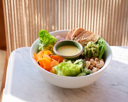 Tin Roof Cafe Malaysian chicken salad