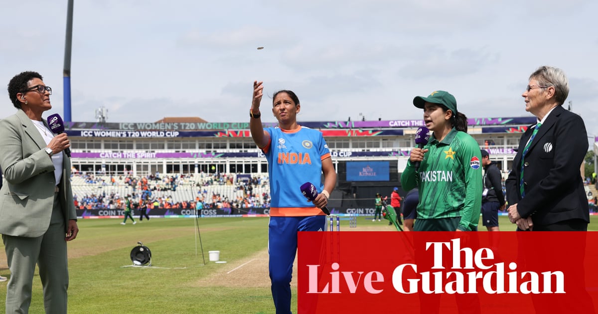 Women’s T20 World Cup: India v Pakistan – live