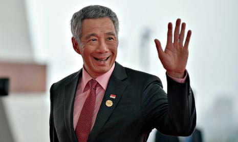 Singapore’s prime minister Lee Hsien Loong.