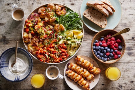 Rachel Ama's big vegan brunch – recipes Food The Guardian